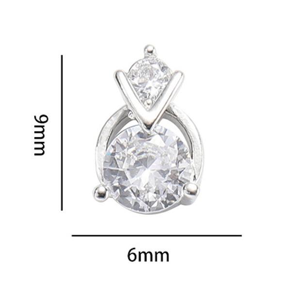 SONAI ソネイル  ネイルデコパーツ MEG ヴィンテージリングジルコニアビジューシルバー ME...