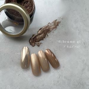 laau nail(ラアウネイル) original gracieux mirror(オリジナルグレシュミラー) brume gold(ブリュムゴールド) 1g｜callaca