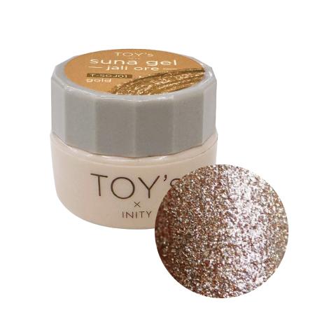 TOY's × INITY トイズバイアイニティ スナジェル ジャリオレ ゴールド T-SGJ01 ...