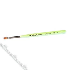 【当日発送可】More Couture モアクチュール モアジェルブラシ フラット 8mm キャップ...