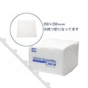 CRECIA クレシア　テクノワイプＬＲ１００−Ｍ（ガーゼ２５０ｍｍ×２５０ｍｍ）