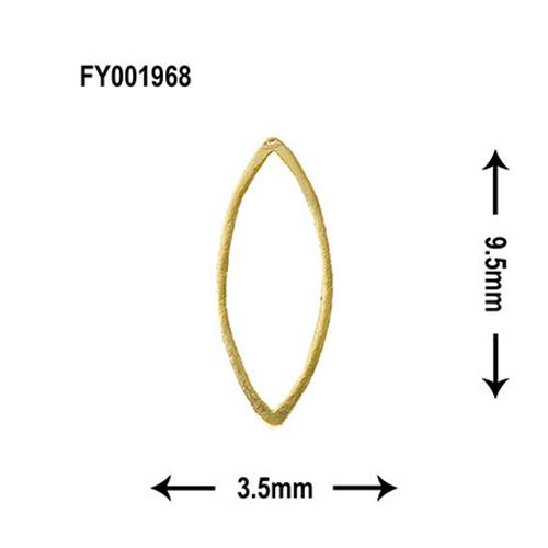 SONAIL ソネイル メタルスタッズ リーフフレーム ゴールド FY001968 15P