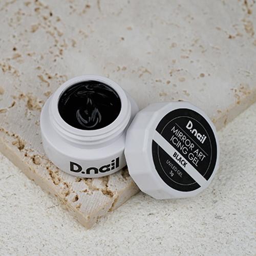 D.nail ディネイル ミラーアートアイシングジェル ブラック 3g