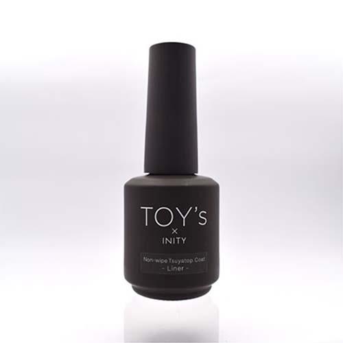 TOY's × INITY トイズバイアイニティ ノンワイプツヤトップコートライナー 12ml