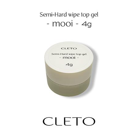 CLETO クレト セミハードワイプトップジェル モーイ 4g