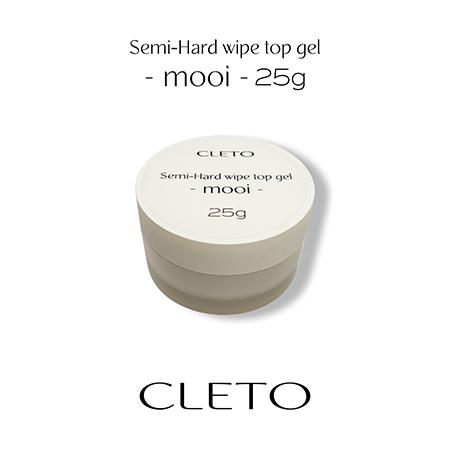 CLETO クレト セミハードワイプトップジェル モーイ 25g