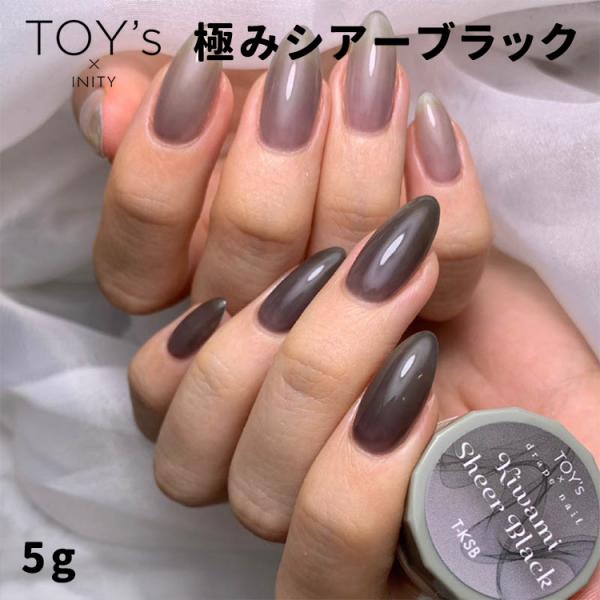 TOY's × INITY トイズバイアイニティ 極みシアーブラック 5g T-KSB