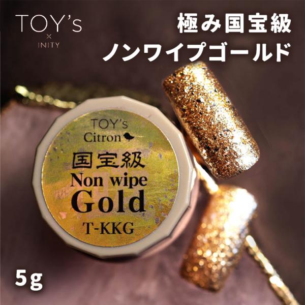 TOY's × INITY トイズバイアイニティ 極み国宝級ノンワイプゴールド 5g