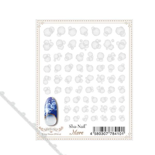 写ネイルMore ウォータードロップス(ホワイト)