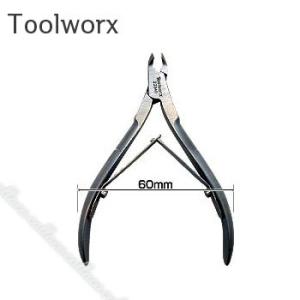 ニッパー ネイル ハンドケア  TOOLWORX(ツールワークス) キューティクルニッパー
