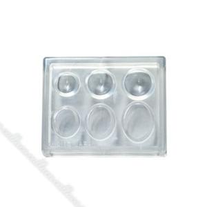 ジュエルモールド ミニ シンプルドーム&amp;オーバル