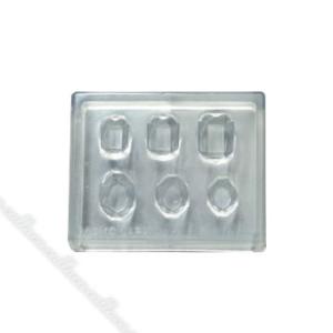 ジュエルモールド ミニ スクエア&amp;オーバル