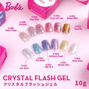 バービー Barbie クリスタルフラッシュジェル 10g 全12色 FG07~18 ラメ