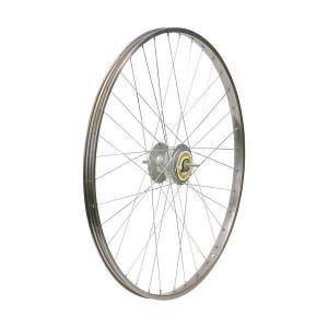 ステンレスリム 27x1 3/8 ハブダイナモJ1端子 : サイクルランドナニワ