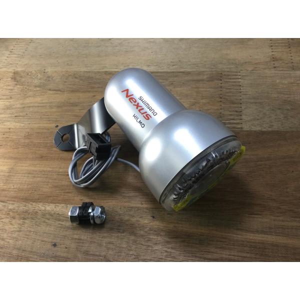 SHIMANO シマノ NEXUS フロントライト LP-C2200 HILMO ライトステー取付 ...