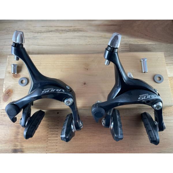 SHIMANO シマノ SORA キャリパーブレーキ BR-R3000 F&amp;R 前後セット 在庫限り