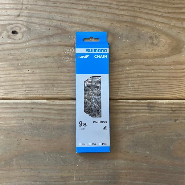 Shimano CN-HG53 chain 9S 118L シマノ チェーン 9スピード スーパーナ...