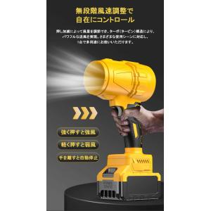 ブロワー 充電式 洗車 電動 コードレス ブロ...の詳細画像4