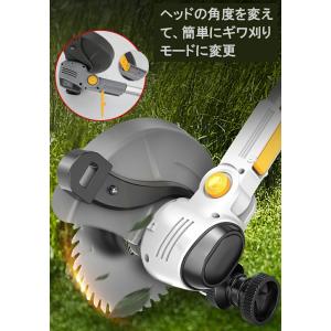 草刈り機 充電式 電動 草刈機 バッテリー 刈...の詳細画像4