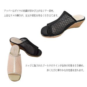 セール価格 ミュール サンダル レディース ウ...の詳細画像5