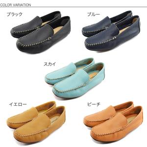 本革 ローファー スリッポン トゥビーコンテニ...の詳細画像1