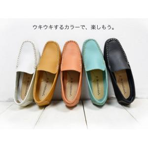 本革 ローファー スリッポン トゥビーコンテニ...の詳細画像3