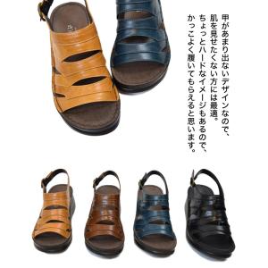 インコルジェ サンダル レディース 本革 日本...の詳細画像5