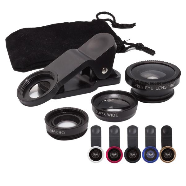 スマホ用 カメラレンズ 3点 セット レンズ スマホ セルカレンズ 魚眼 ワイド 接写 自撮りレンズ...