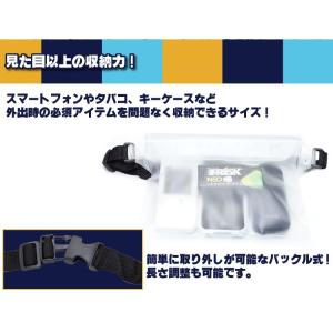 ウエスト ポーチ 防水 ボディ バッグ ウエス...の詳細画像5