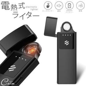 電熱式 ライター 電子ライター 防風 静音 充電式