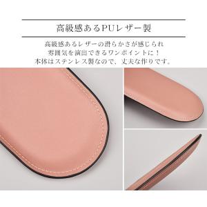 レザートレイ ステンレス PUレザー 小物 ト...の詳細画像3