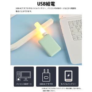 LEDライト ナイトライト 2個セット 揺らめ...の詳細画像3