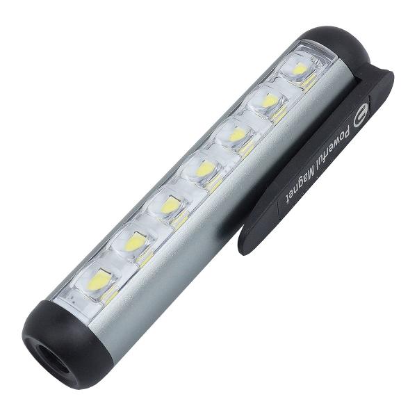 LED ハンディライト COB ライト 作業灯 懐中電灯 XPE マグネット クリップ 簡単操作 バ...