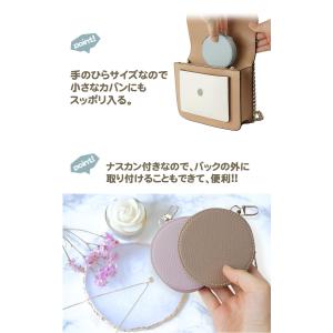 イヤホン ケース サークルポーチ ポーチ 丸型...の詳細画像3