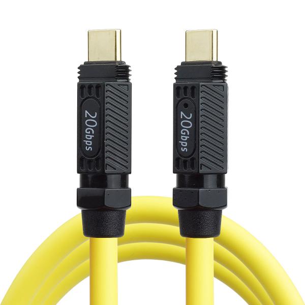 Type-C ケーブル 2m フル機能 PD 最大 5A 140W USB 20Gbps 映像信号対...