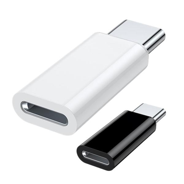 Lightning USB Type-C 変換アダプタ  2個セット PD 対応 データ転送 USB...