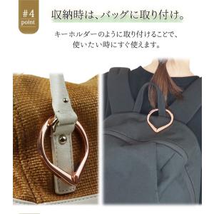 バッグハンガー しずく型 便利 おしゃれ 20...の詳細画像5