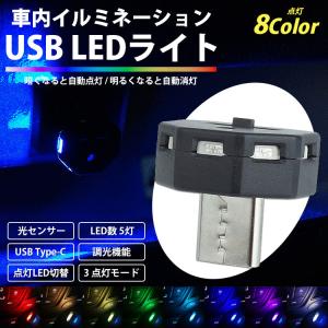 USB LED ライト イルミネーション US...の詳細画像1