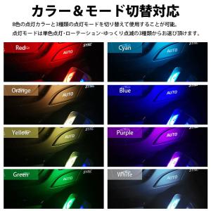USB LED ライト 発光カラー 8色 イル...の詳細画像3