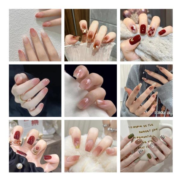 ネイルチップ 24枚セット 選べる セルフ パーツ ショート ロング デザイン ジェル ニュアンス ...