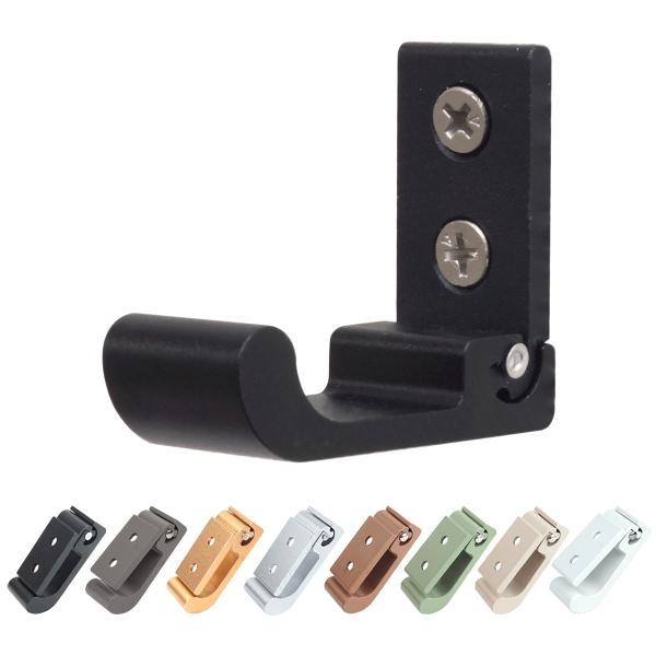 ウォールフック 壁かけフック 収納 L字 フック 壁 吊り下げ コンパクト 折り畳み ネジ アンカー...