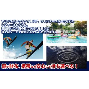 ウエストバッグ ミニ 三段 チャック 防水 ウ...の詳細画像2