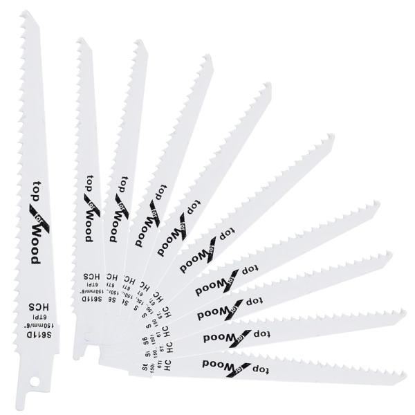 レシプロ ソー マルチ ツール 替刃 電動 充電 ノコギリ セーバー 電気 木工 ブレード 木材 1...