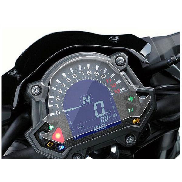 カワサキ バイク ダッシュボード計器 スピードメーターステッカー ソフトスピードメーターフィルム デ...