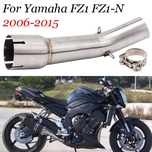 ヤマハ FZ1FZ1N FZ1000 2006-2015 バイク排気エスケープモトマフラーミドル接続...