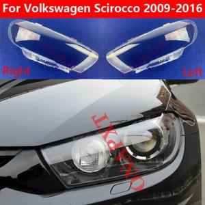 フォルクスワーゲン VW 自動 車 シロッコ 2009-2016 フロント ヘッドライト ガラス ヘ...