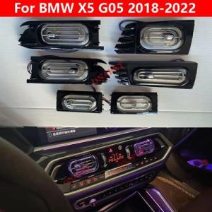 BMW X5 G05 2018-2022 LEDカーエアベントタービンアウトレットノズル 発光アンビ...