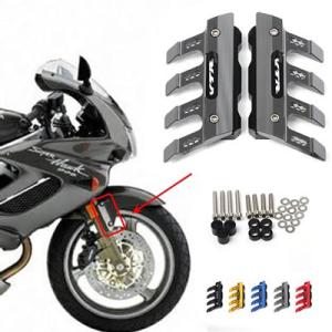 ホンダ VTR1000F /FIRESTORM バイクマッドガードフロントフォーク保護装置ブロックフ...