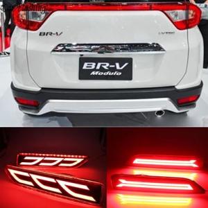 ホンダ 多機能LEDリフレクターランプリアフォグランプバンパーライトブレーキライトBRV BR-V ...