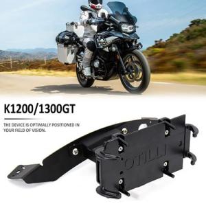 BMW バイク用GPSナビゲーターホルダー USBチャージャーホルダー 用マウントスタンドK1300...